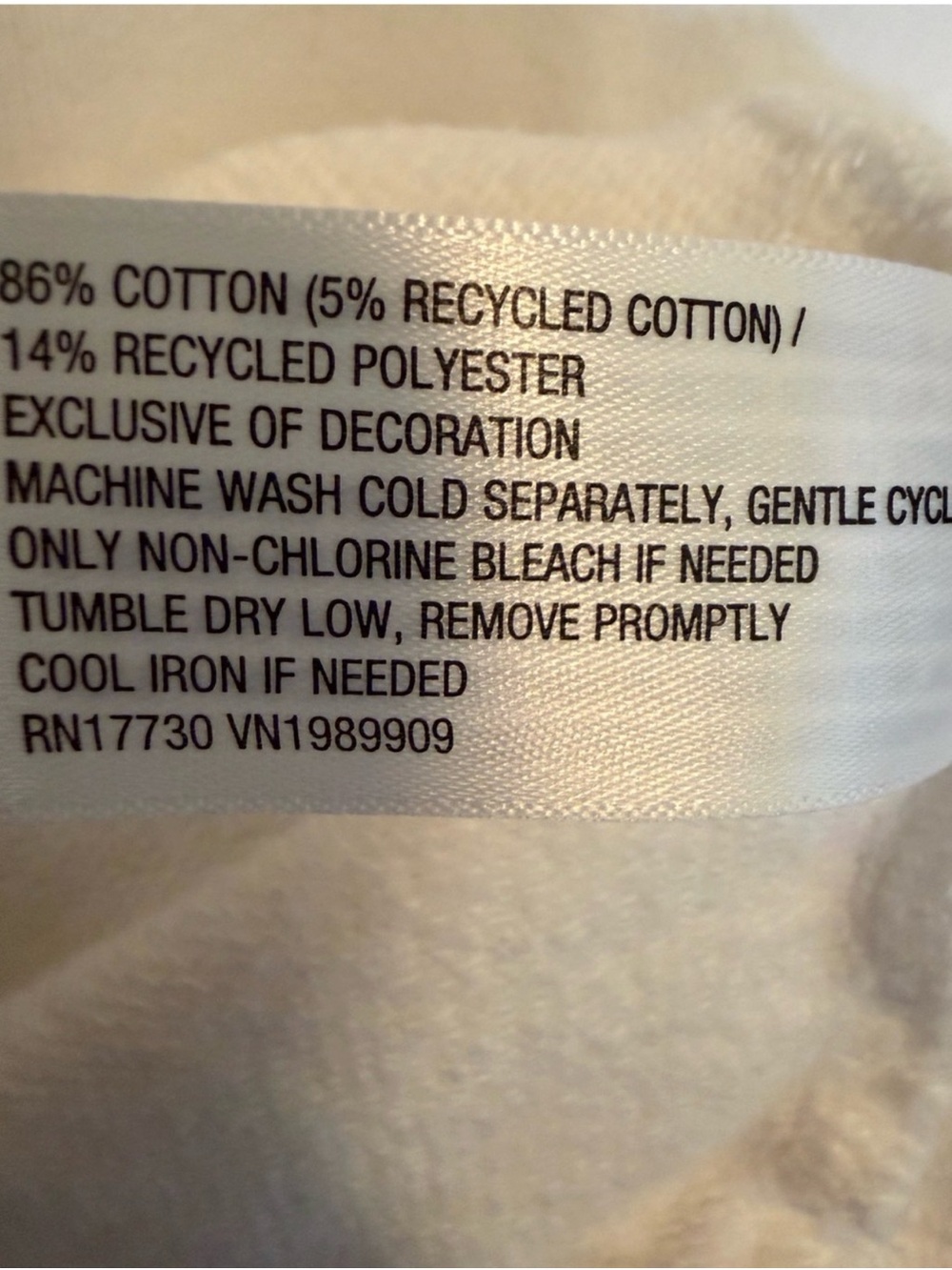 JoyLab White Crewneck Sweatshirt - Picture 6 of 6